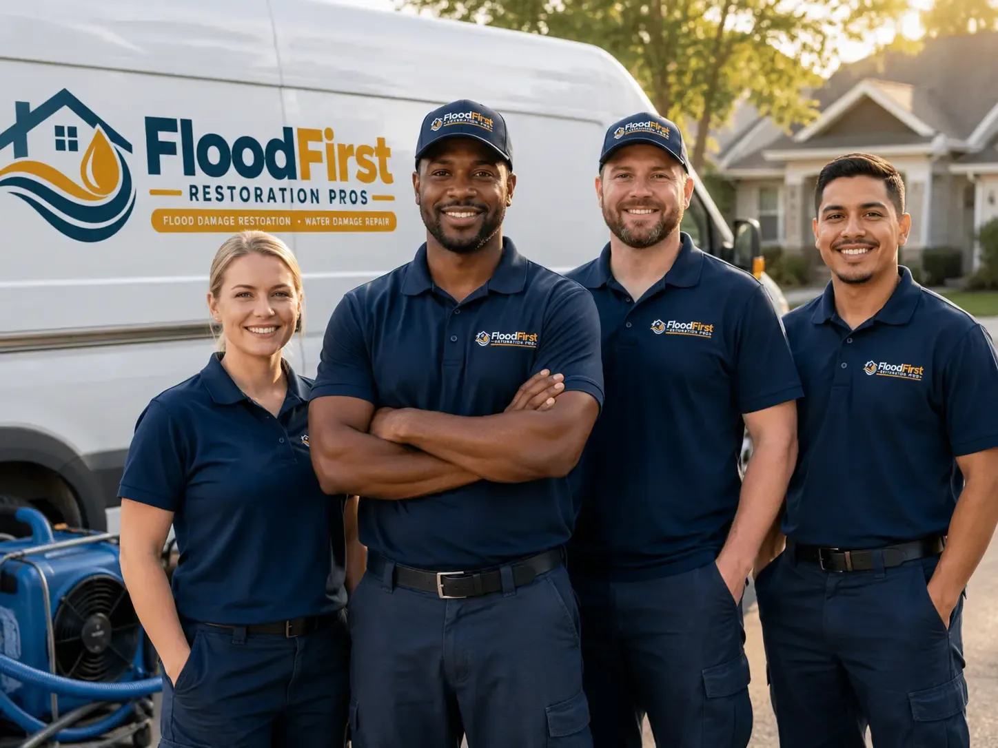 Flood Damage Restoration company in Bourneville, OH