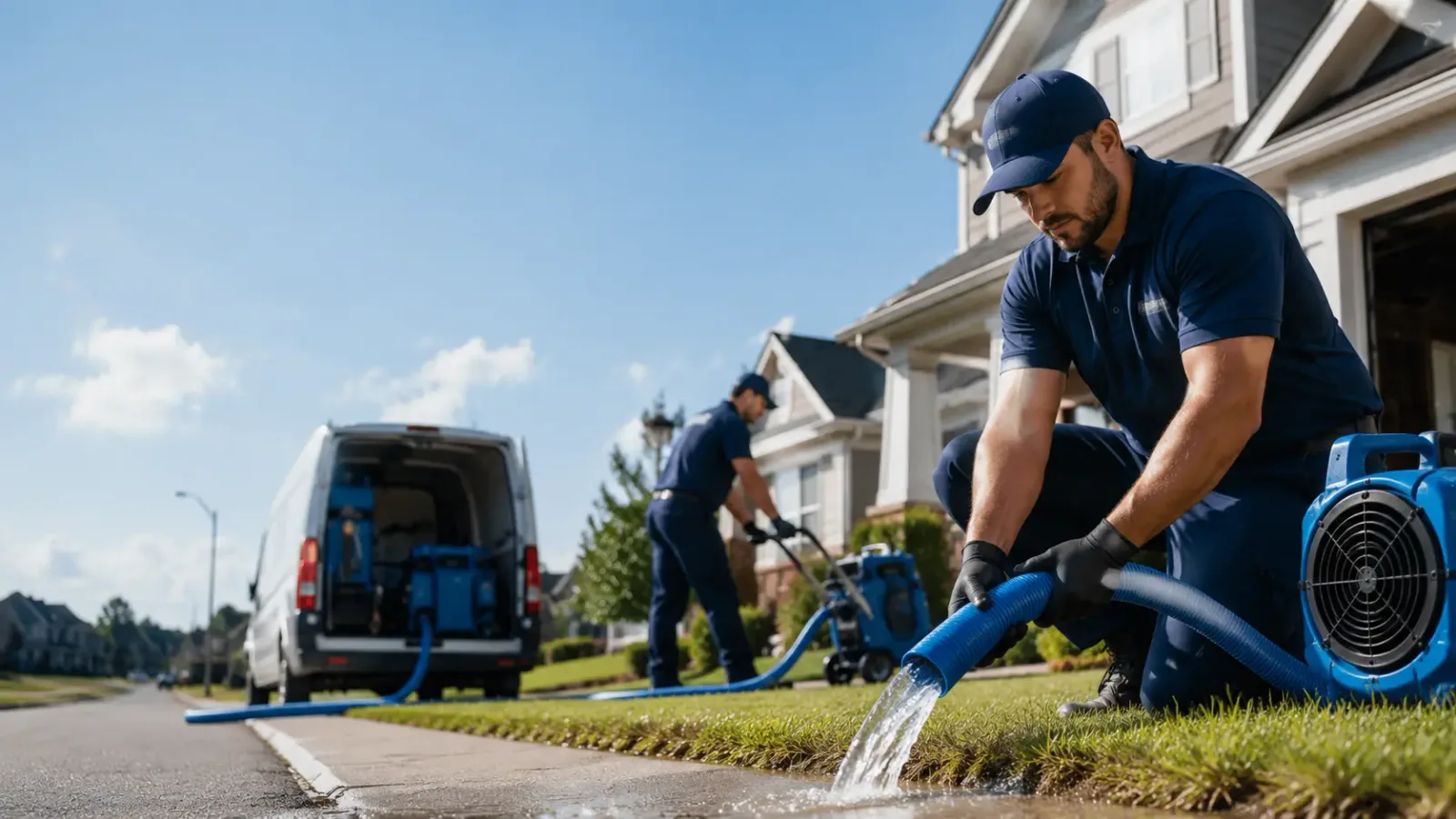 Flood Damage Restoration in Bourneville, OH